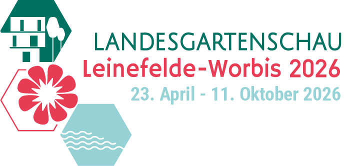 Logo Landesgartenschau in Leinefelde-Worbis 2026